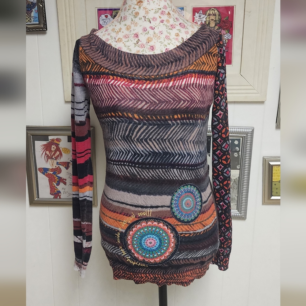 Desigual knit sweater top